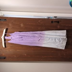 Gap cotton maxi dress